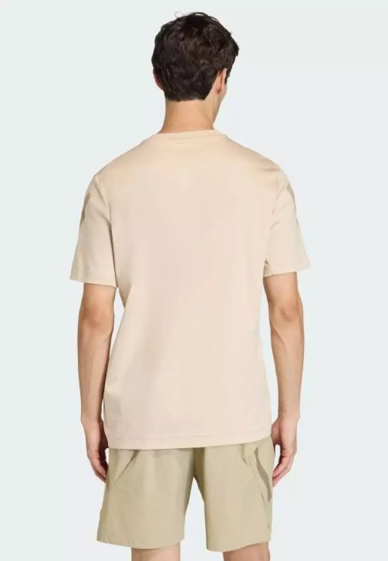 Lifestyle Z.N.E. Tee Men Beige KE4694