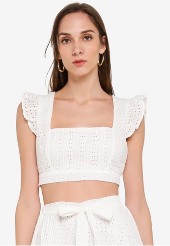 buy long skirt with crop top