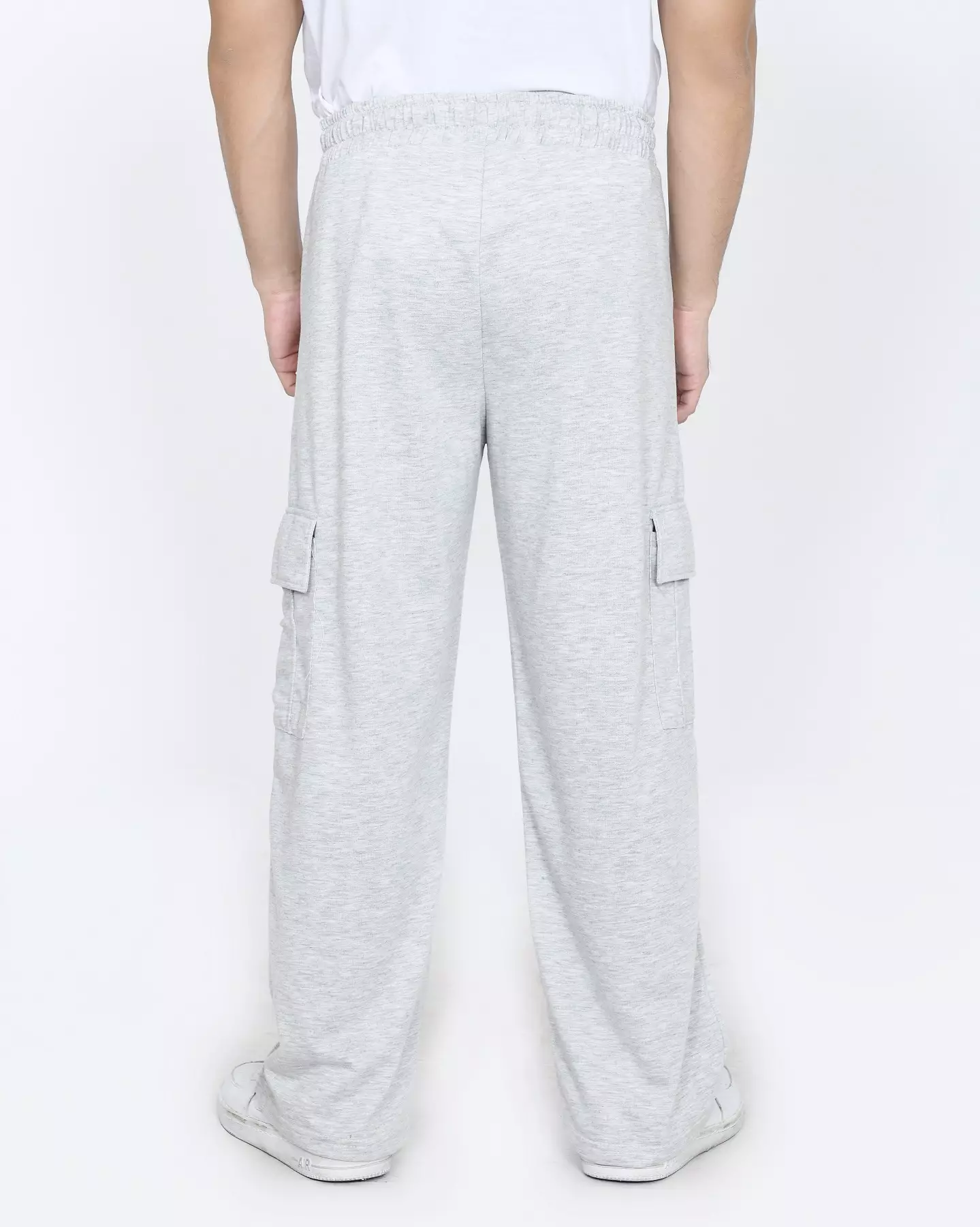 Celana Panjang Pria - Sporty Cargo Pants ABU MUDA