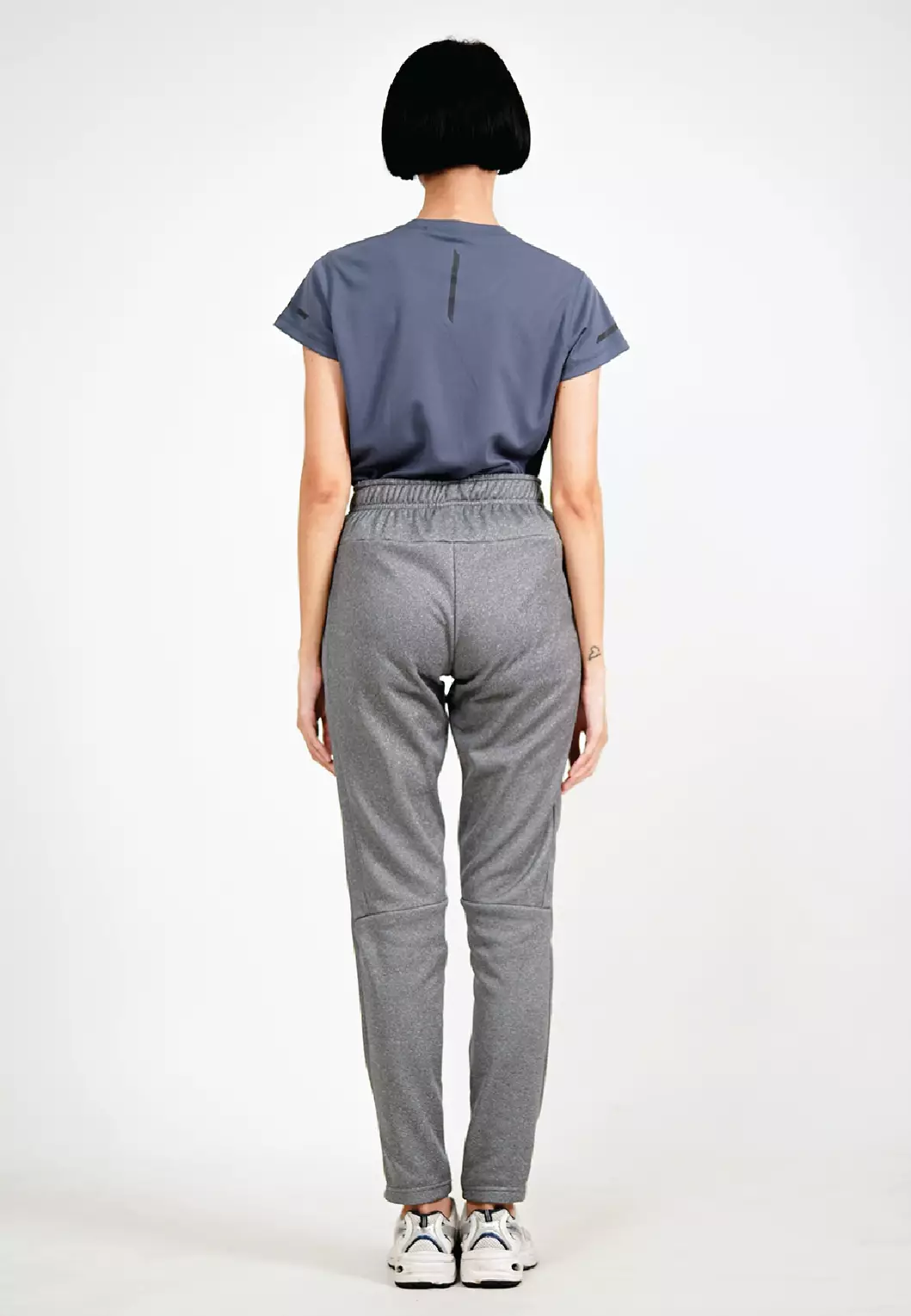 Tiento Setelan Olahraga Kaos Lari Dry Fit Lengan Pendek Baju Running Celana Panjang Training Gym Fitness Sport Extra Lite