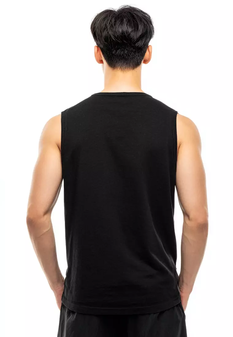 MTW76 Kaos Kutung Tank Top Instacool "start doing" hitam