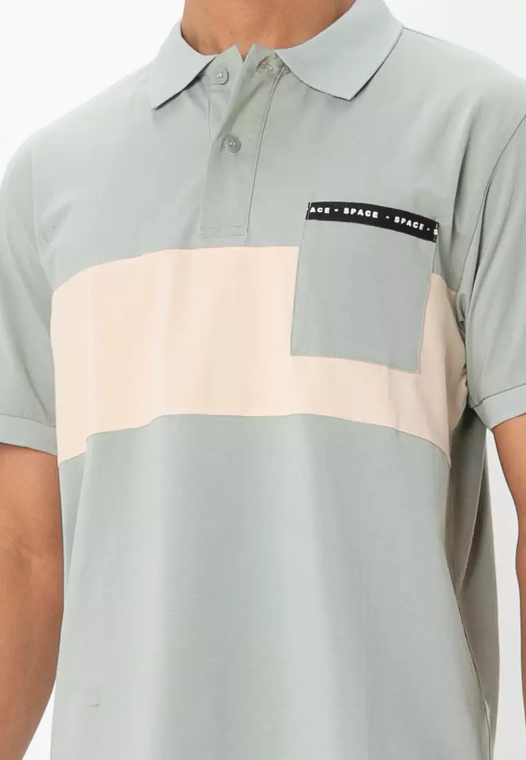 Space Block Polo Shirt