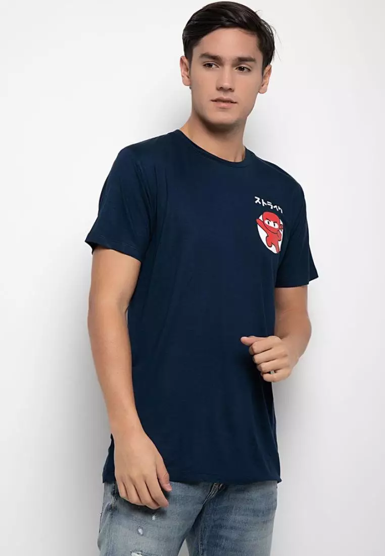 MTH16 thirdday kaos pria casual unisex ishikawa ninja cst navy