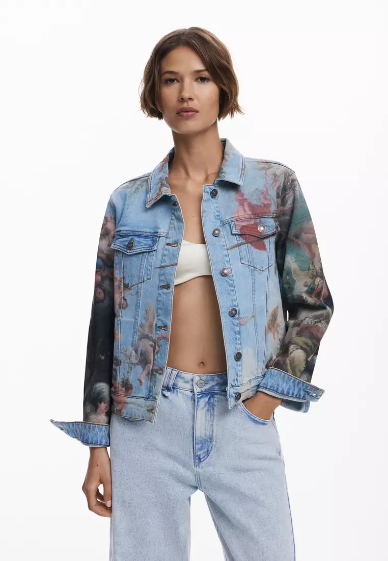 Fresh denim jacket for women I Desigual.com