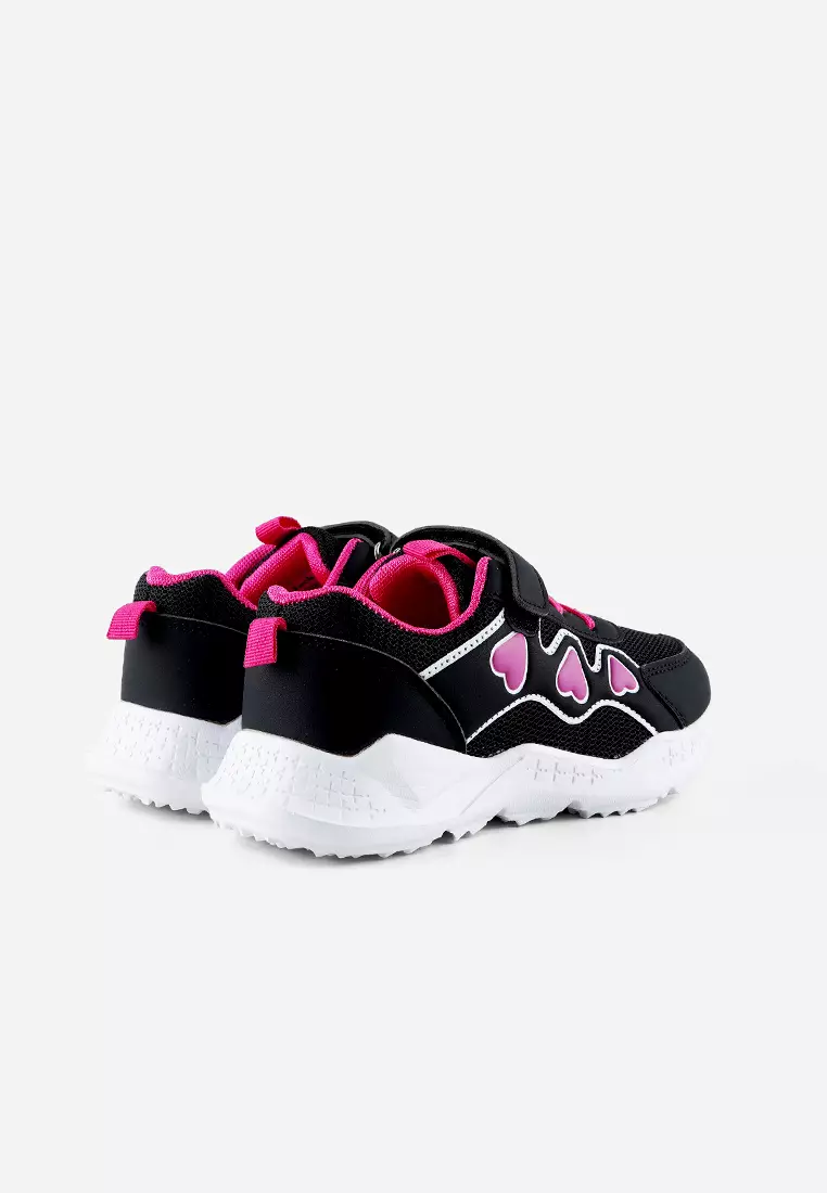 Jackson Kids Niki 1ST Black - Sepatu Sneakers Anak