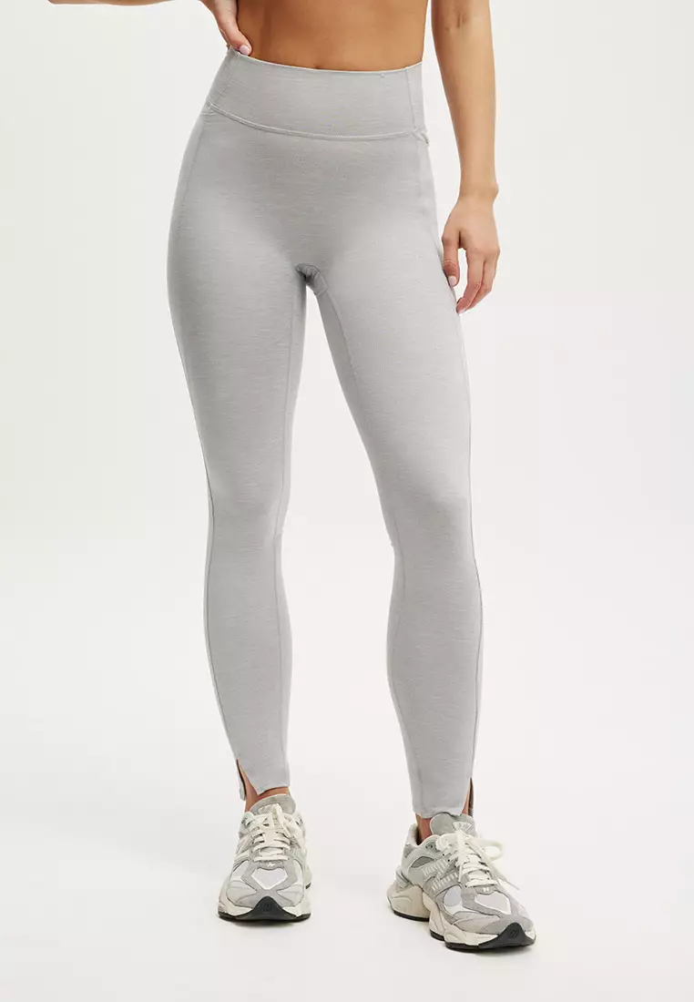 Ultra Soft Side Pocket Full Length Tights Asia Fit