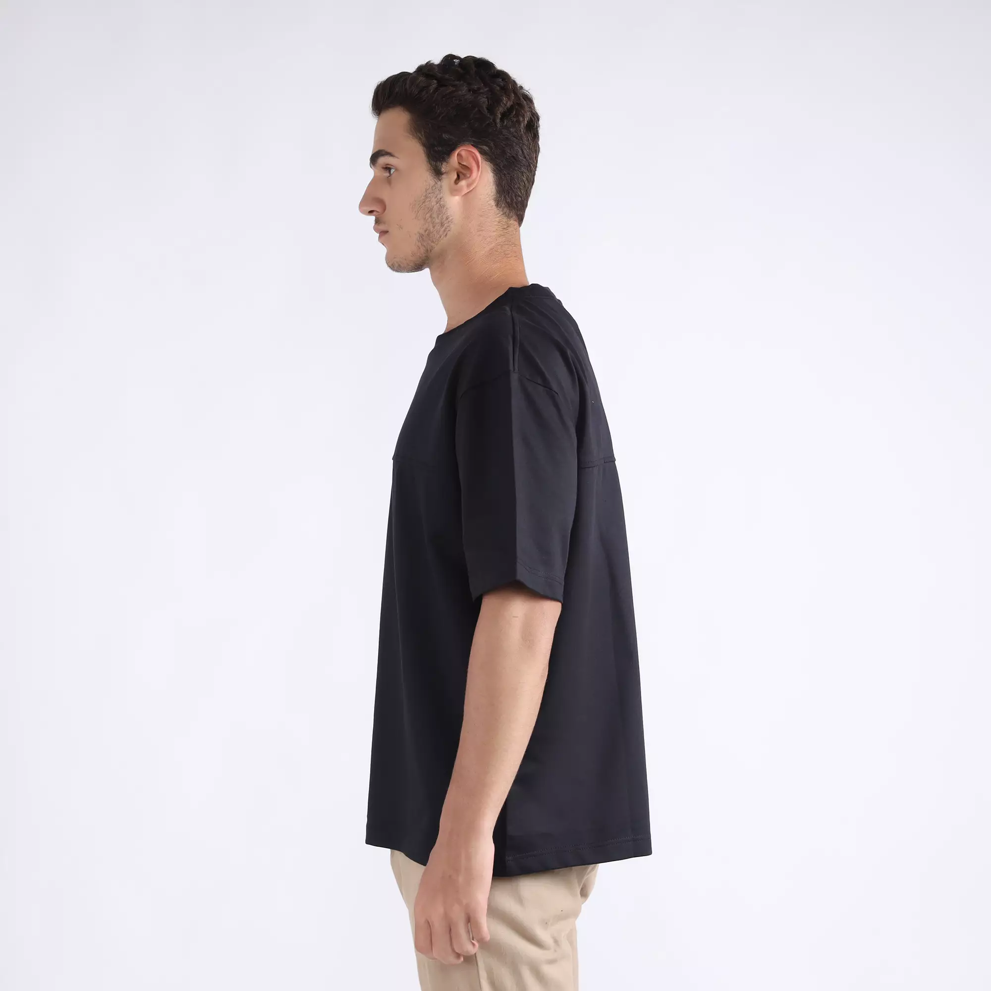 FACILITY by LARUSSO - Daze Boxy Tee - Jet Black