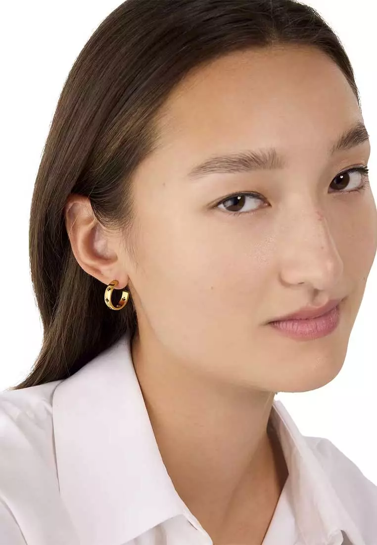 Cut To The Chase Spade Huggies Gold KJ999