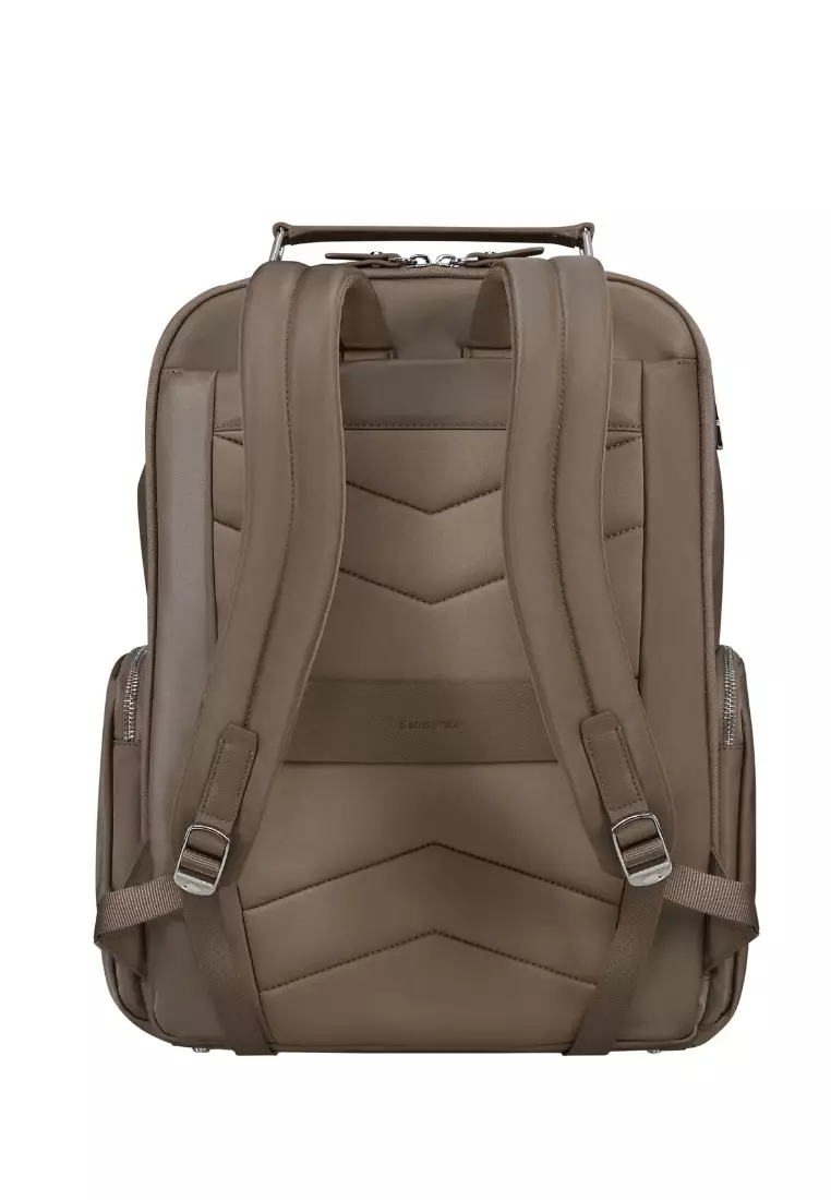KARISSA EVO ROUND BACKPACK 15.6" - NUT BROWN