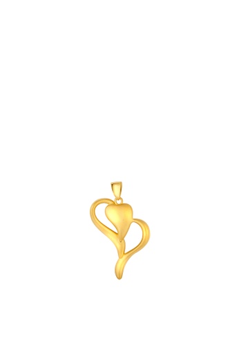 TOMEI gold TOMEI Luxuriate in Loving Blithe Pendant, Yellow Gold 999 (6P-DZ0056) (3.56G) B1B1AACB5F0192GS_1