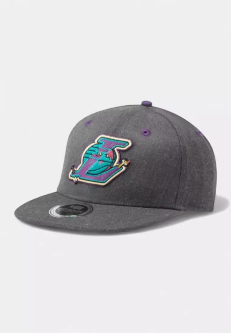 Los Angeles Lakers Cap Flat for Kids Zombie Squad Collection LA LAKERS