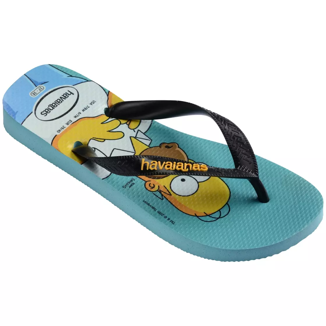 Havaianas 2968 Simpsons Tradi Blue/Black - Sandal Pria