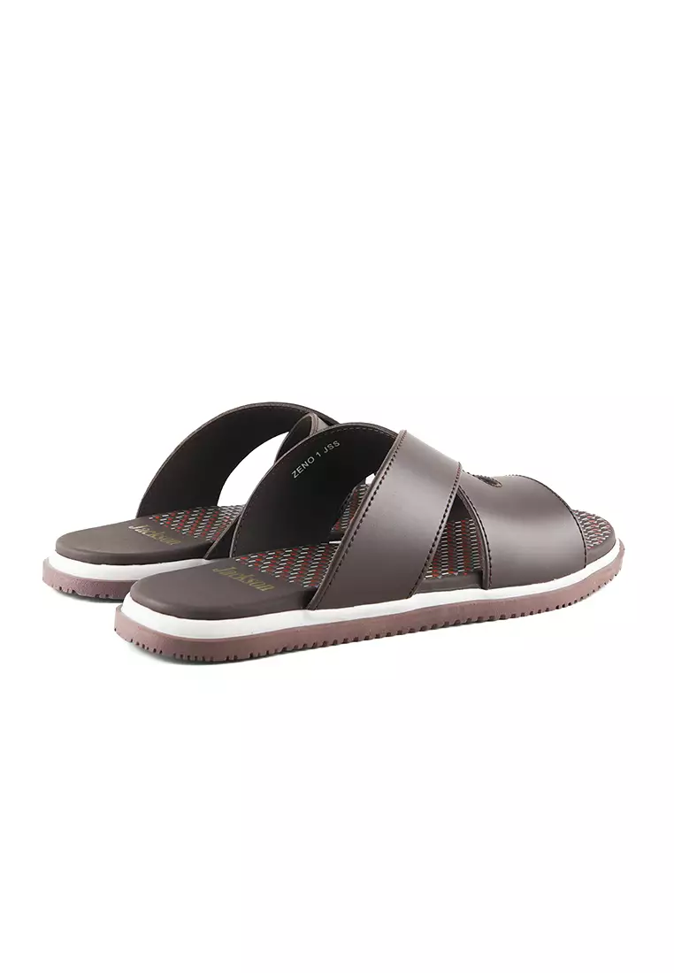 Jackson Zeno 1JSS Coffee - Sandal Pria