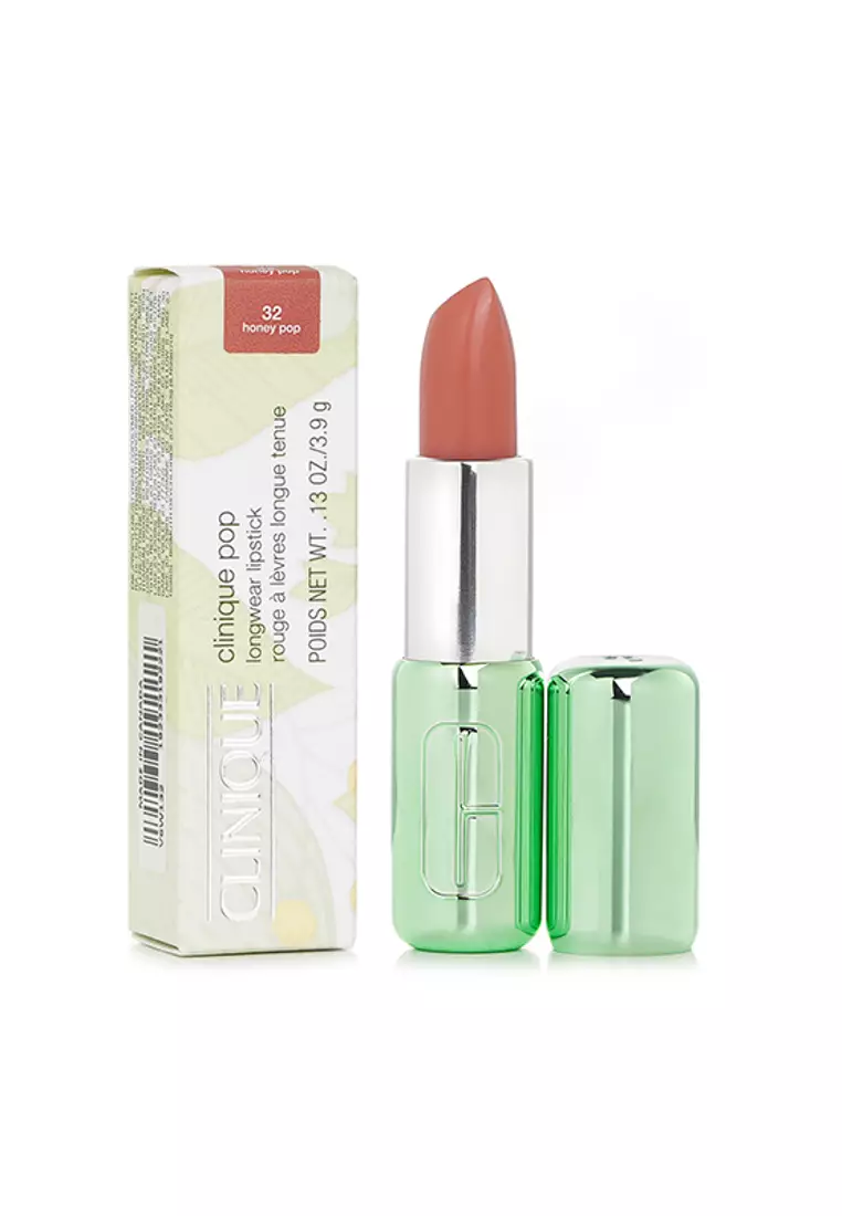 CLINIQUE - Pop Longwear Lipstick Satin - # 32 Honey Pop 3.9g/0.13oz