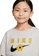 Nike grey Nike Girl's Sport Daisy Boxy Knit Tee (4 - 7 Years) - Grey Heather A2E6BKA3DAC32EGS_2