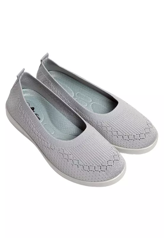 Dr. Kevin Sepatu Olahraga Sport Wanita Sneakers Flyknit Slip On 589-049