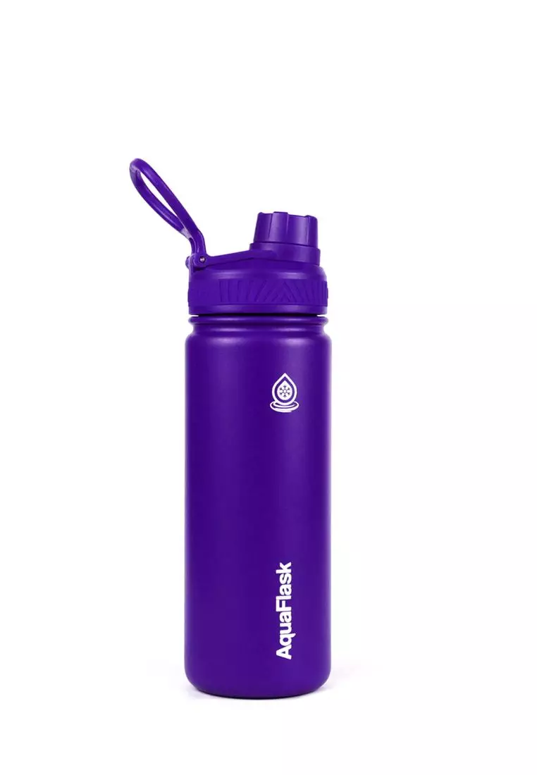 18oz Wide Mouth Water Bottle Amethyst