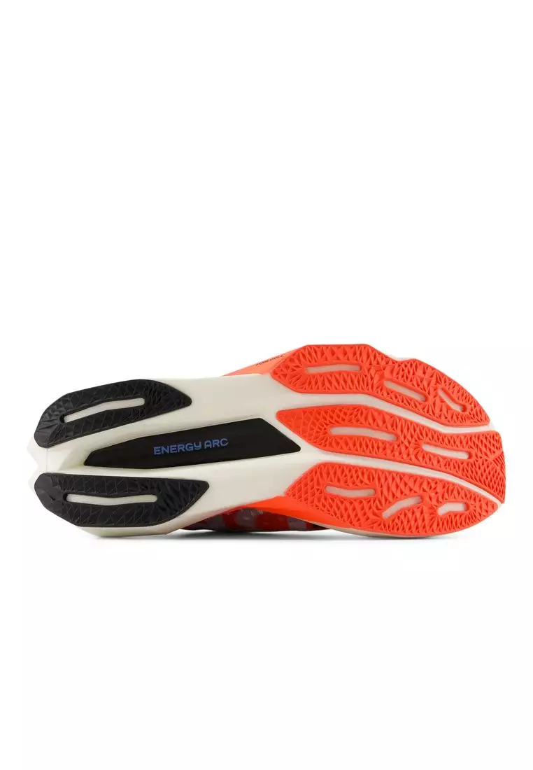 New Balance Women's TCS London Marathon FuelCell SuperComp Elite v4 (Standard Fit) - Urgent Red