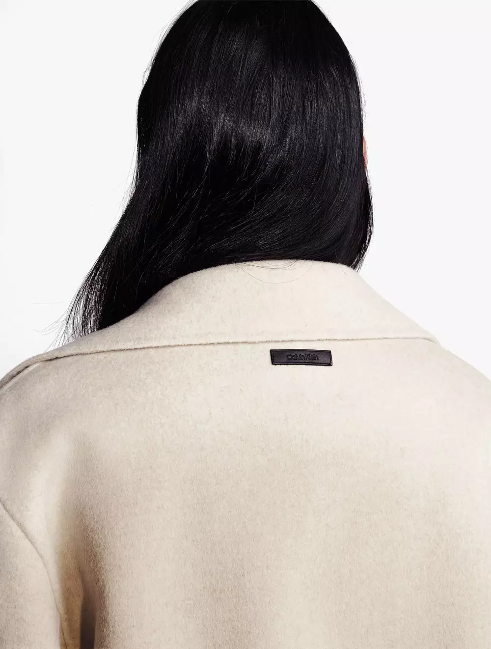 Calvin Klein - Wool Blend Trench Coat - Beige - beige