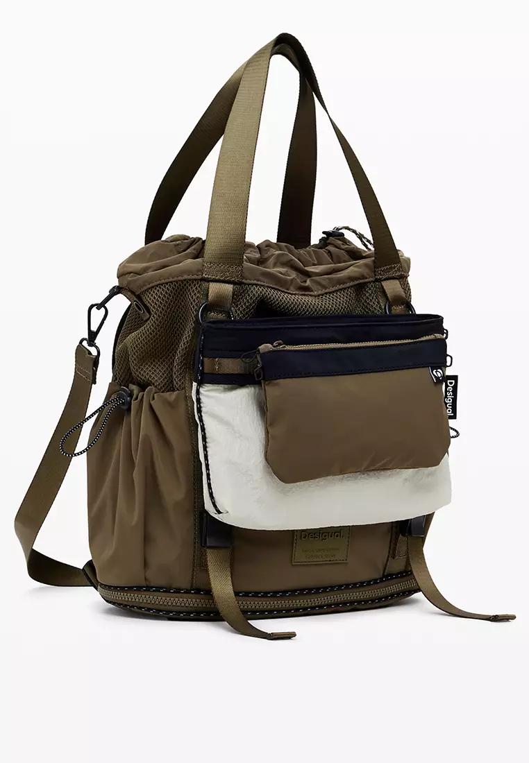 Large nylon backpack