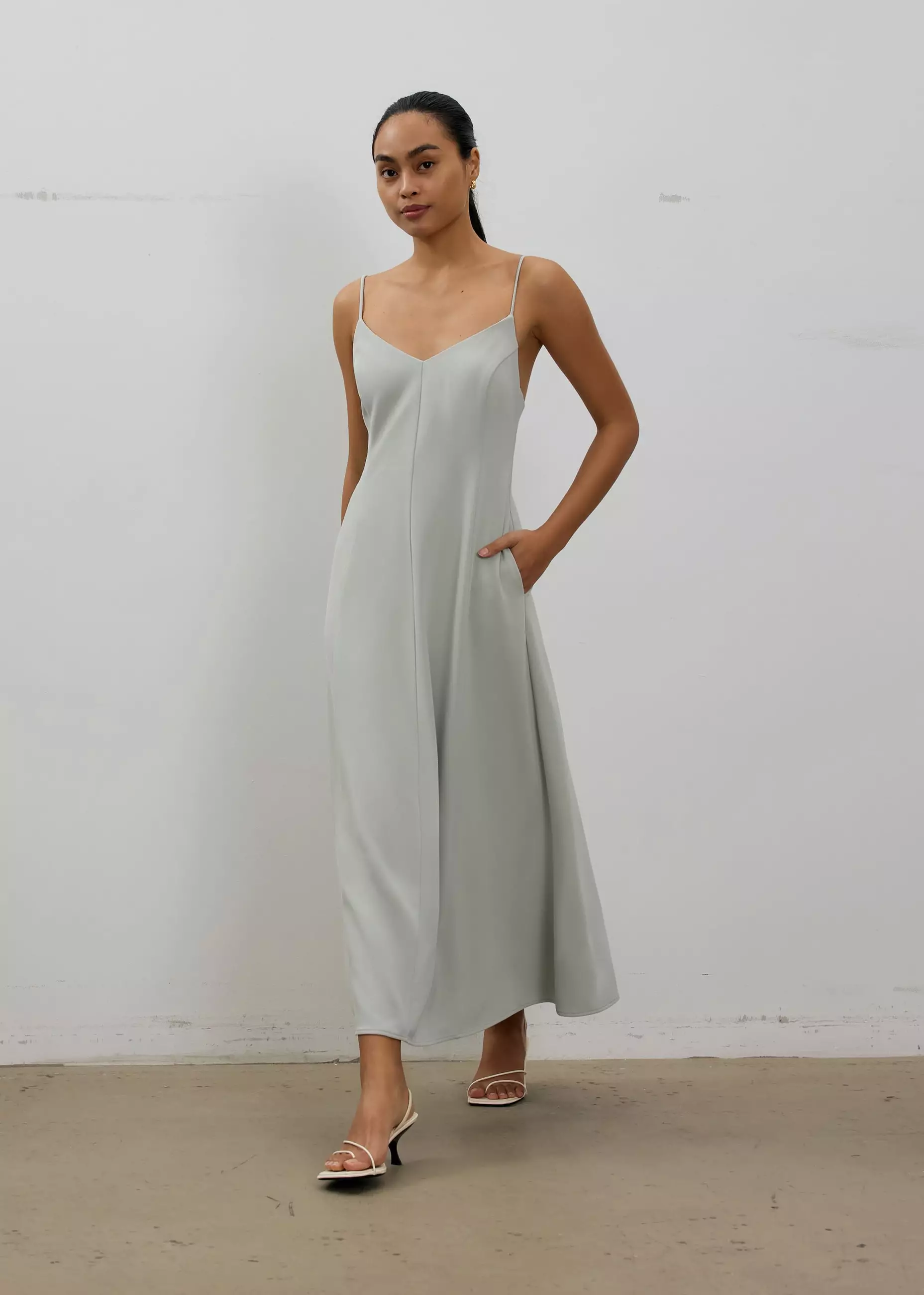 Dress Wanita - BraFree by LB Mara Panelled A-line Maxi Dress