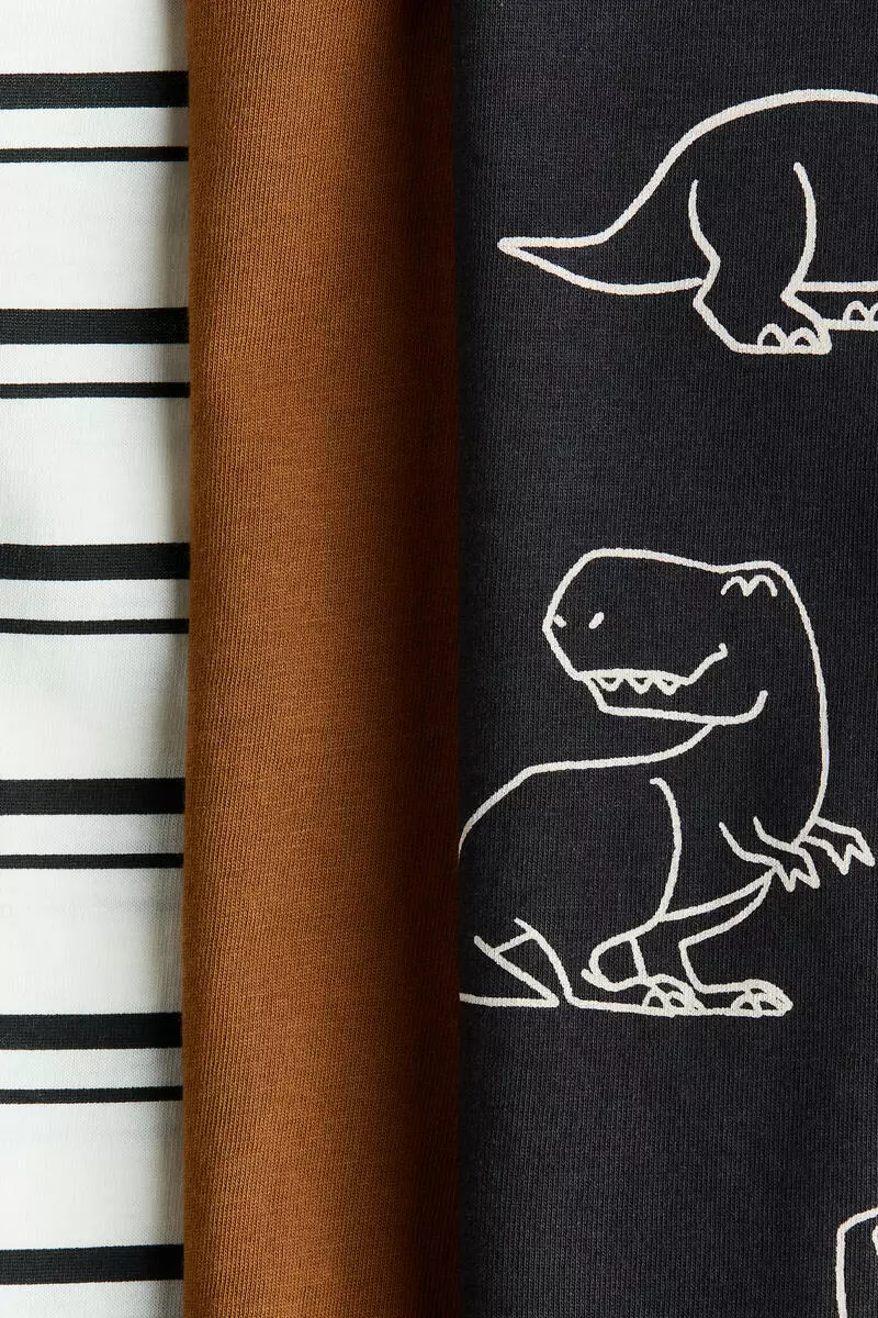 3-pack cotton T-shirts