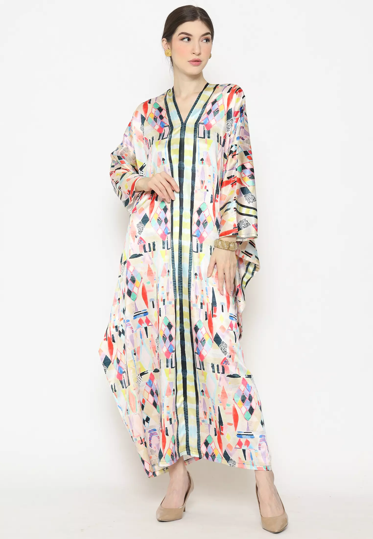 Kanzi Long Sleeve Kaftan