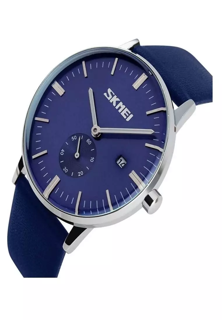 Jam Tangan Casual Analog Pria Waterproof Strap Tali Material Sport Watch Modern DT22 ORIGINAL