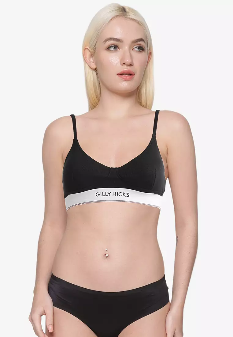 Shop Gilly Hicks Black Bralettes up to 50% Off