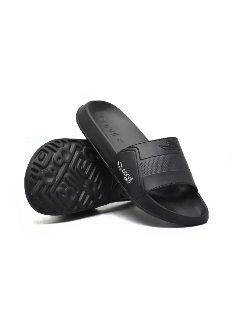 Carvil Sandal Pria Xenos-SS Black