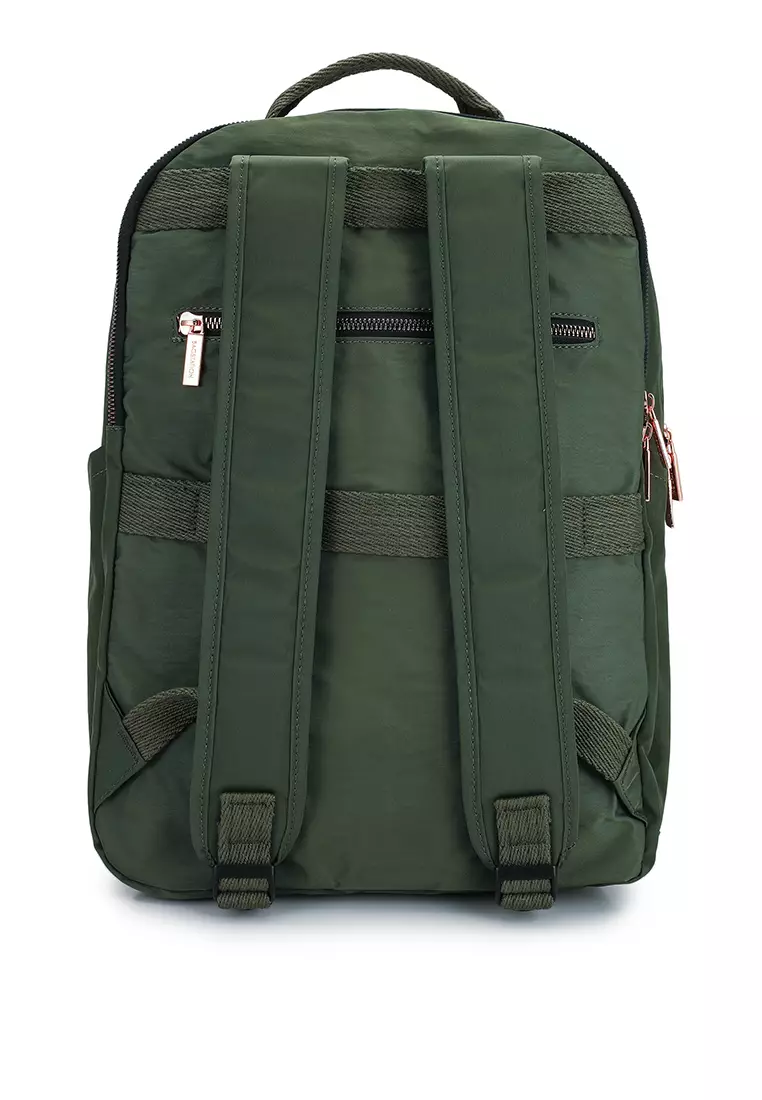 Rose Gold Series Crinkle Nylon Backpack