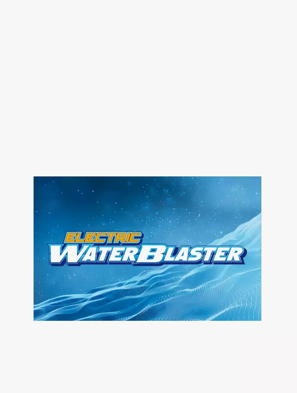 Play Time Fun Space Electric Water Blaster -PFNCPS316544