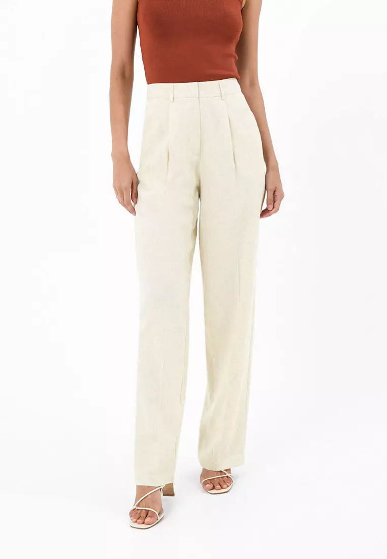 Chambray discount linen pants