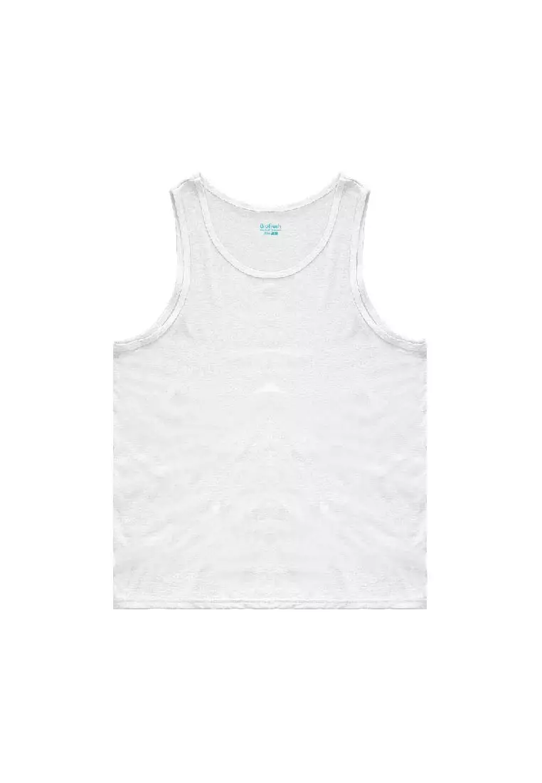 Boys' Antimicrobial Cotton Sleeveless Shirt 1 Piece Ucss5