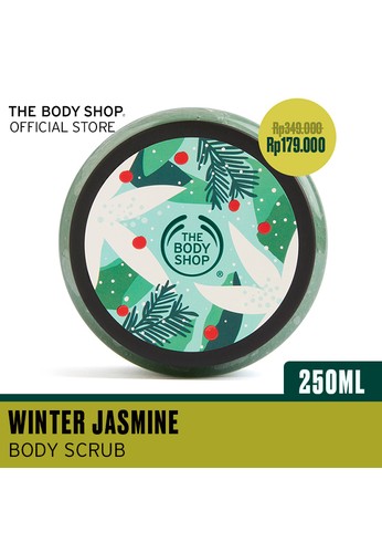 Jual The Body Shop Winter Jasmine Exfoliating Sugar Body Scrub Original Zalora Indonesia