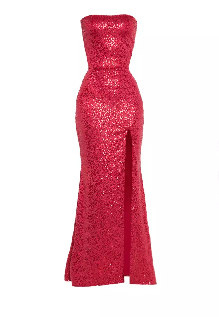 Buy Heather Clothing Lilly Sequined Maxi Dress 2024 Online | ZALORA ...