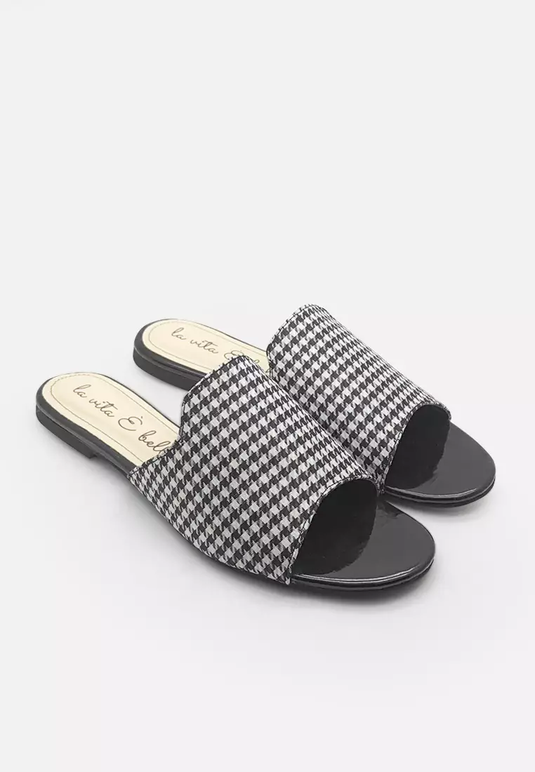 Giselle Sandal Flat Mule Wanita