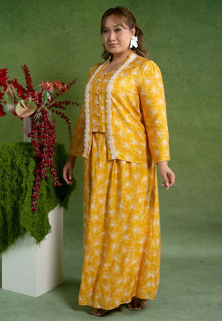 Gades Lubna 加大碼 Kebaya 套裝