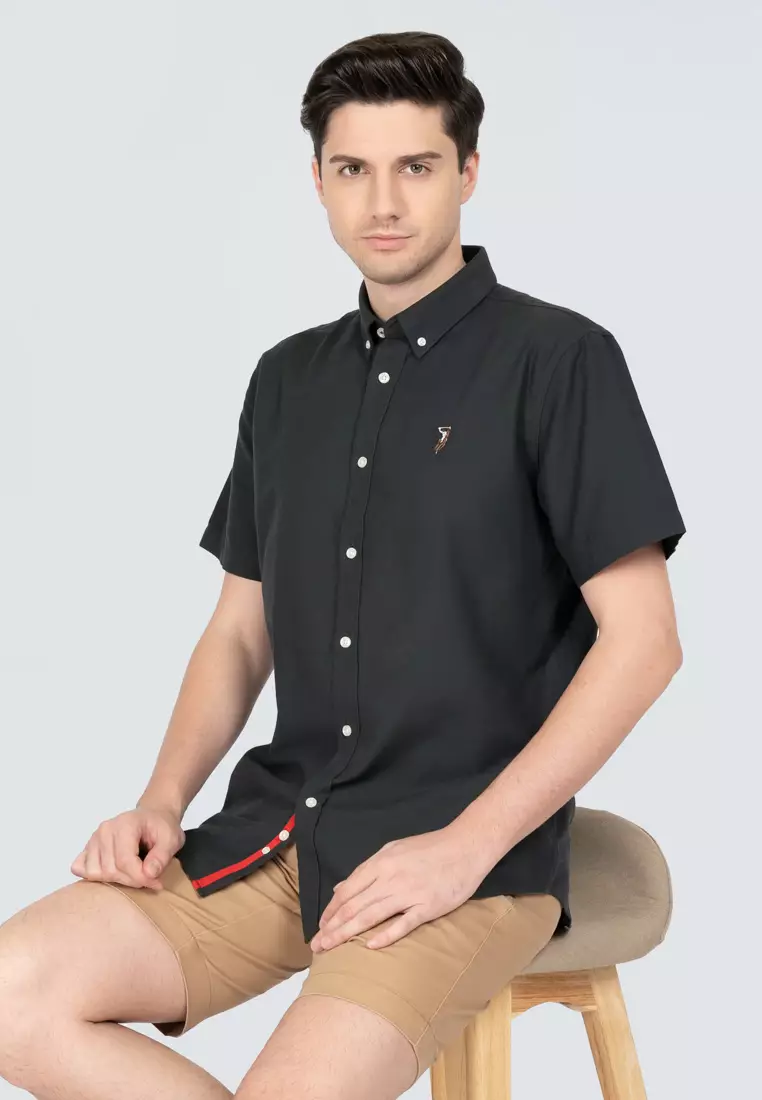 Polo Haus - Men’Cotton Plain Regular Fit Short Sleeve