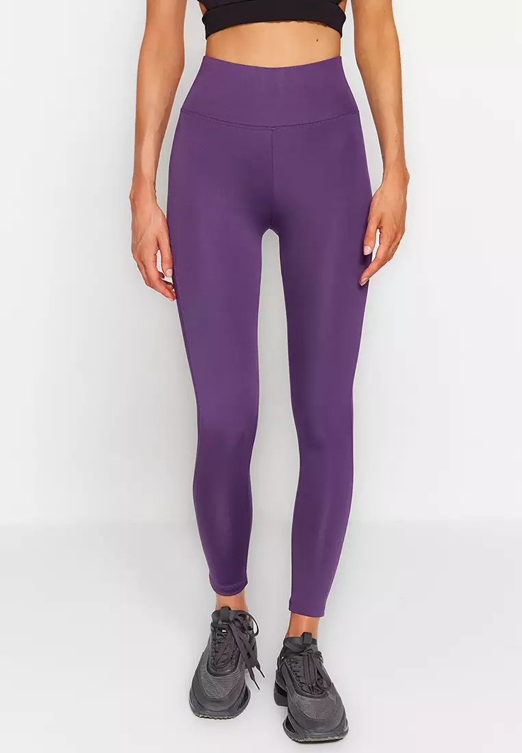 Nike One High Waisted 7/8 Graphic Women's Sports Tights - Trendyol