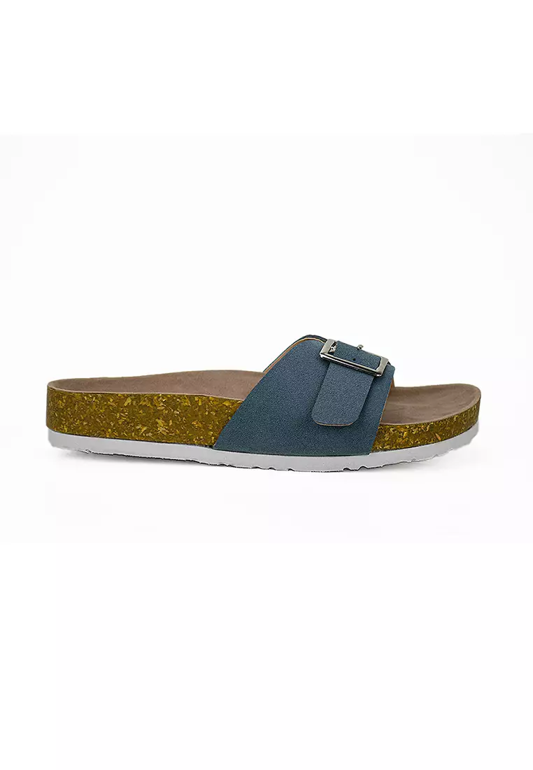 Discount on Cardam's Lifestyle  shoes - SKU: Eclb Wa 00121 Light Blue Flat Sandals