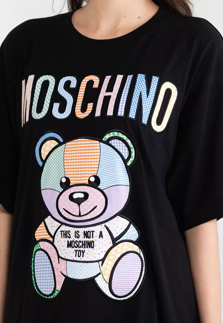 Buy MOSCHINO MOSCHINO 18FW Pin Bear White T-Shirt E A0704 5540 in white  2024 Online