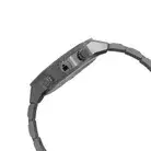 Jam Tangan Pria Timex Ironman Challenger Chronograph Black Dial Gunmetal Stainless Steel Strap TW2Y02000V5 Original