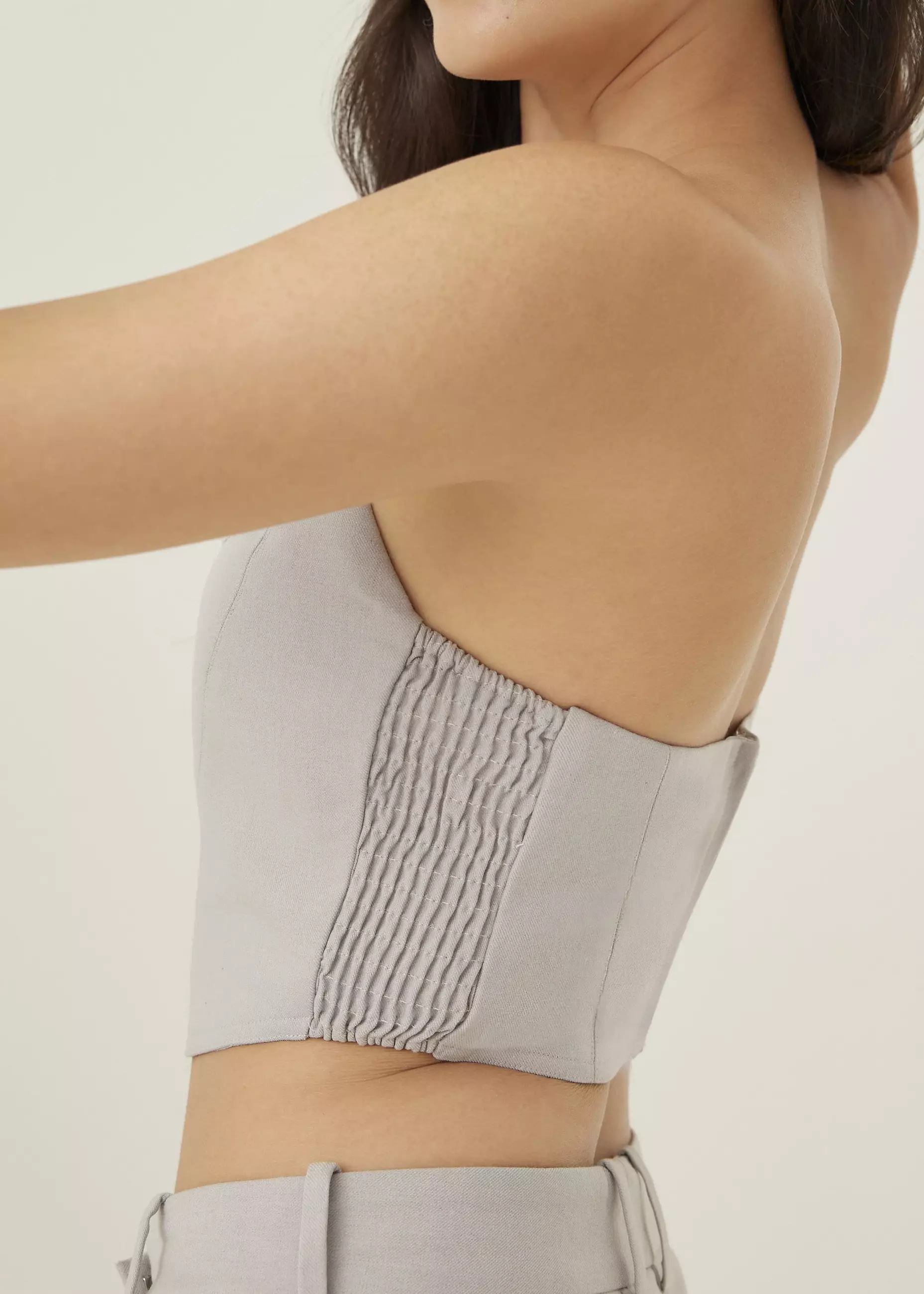 Atasan Wanita - Olwyn Bustier Crop Top