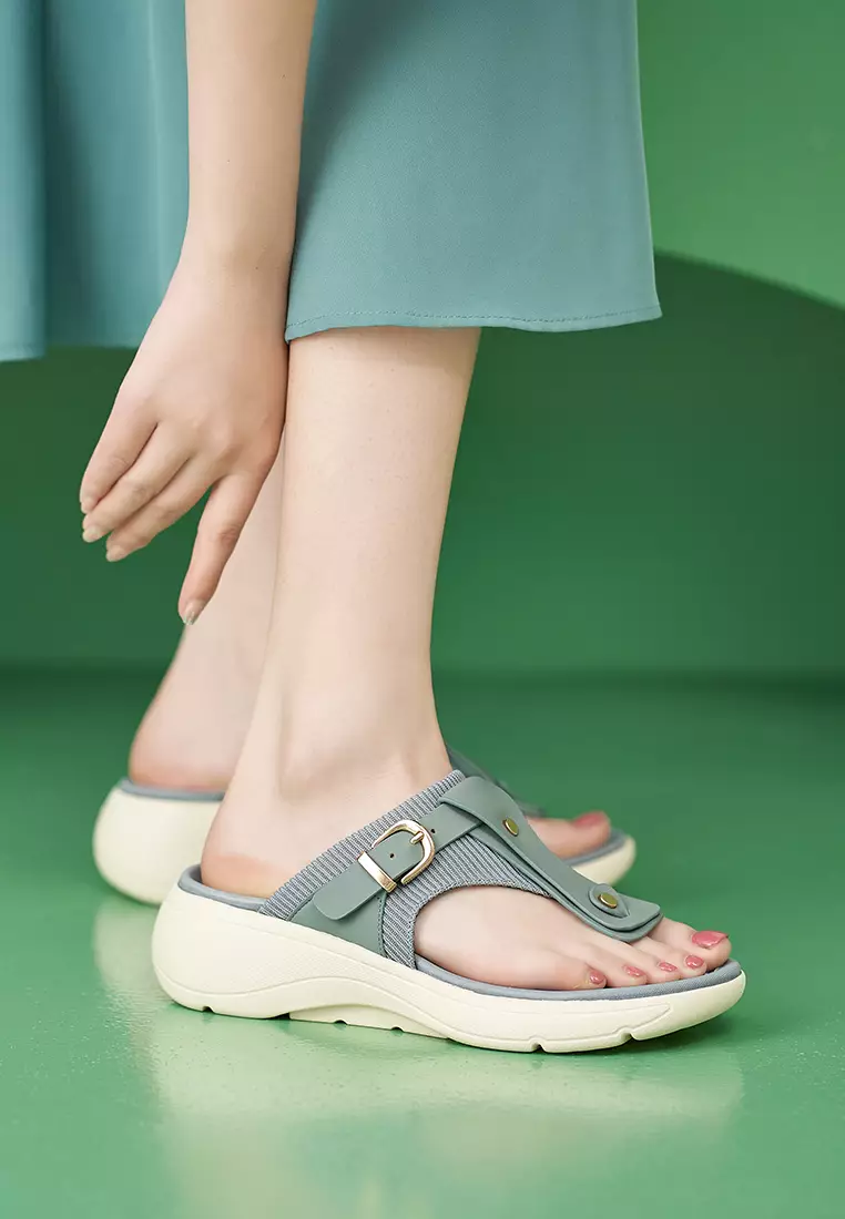 5CM 針扣搭帶涼拖 ALM398-2