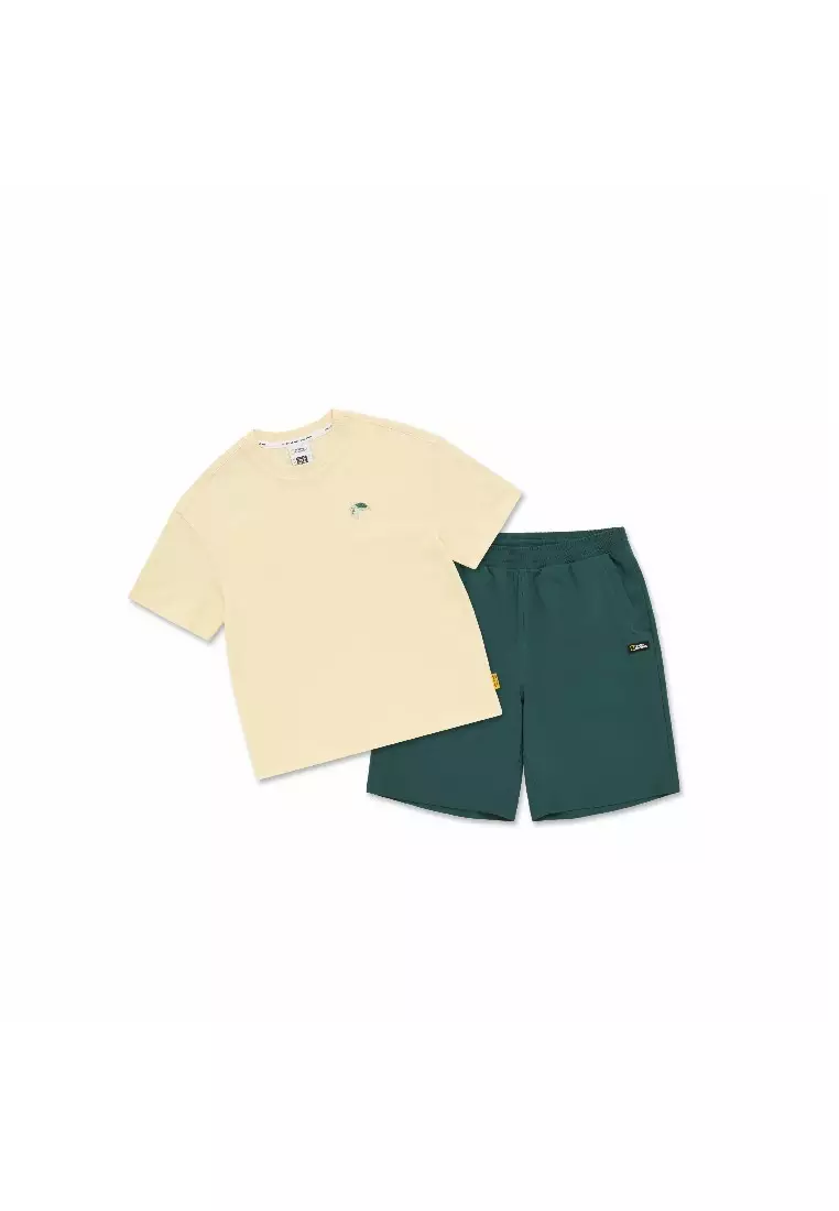 Shorts Lacoste Baggies Junior Buy Boden Green Stripe 100% Cotton