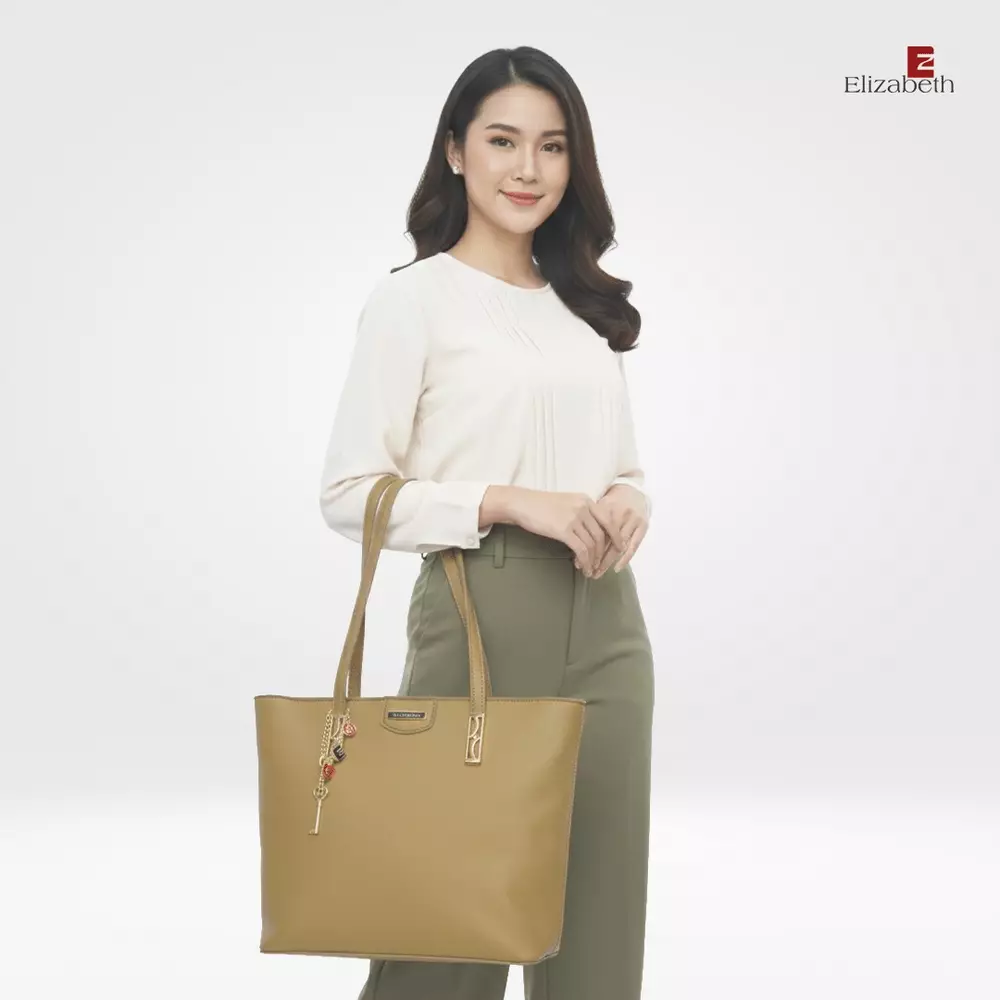 Tas Elizabeth Tote Bag 0022-1668 Khaki