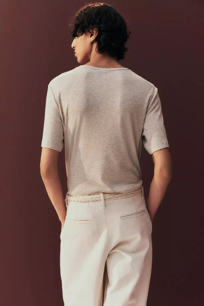 Regular Fit Lyocell-blend T-shirt