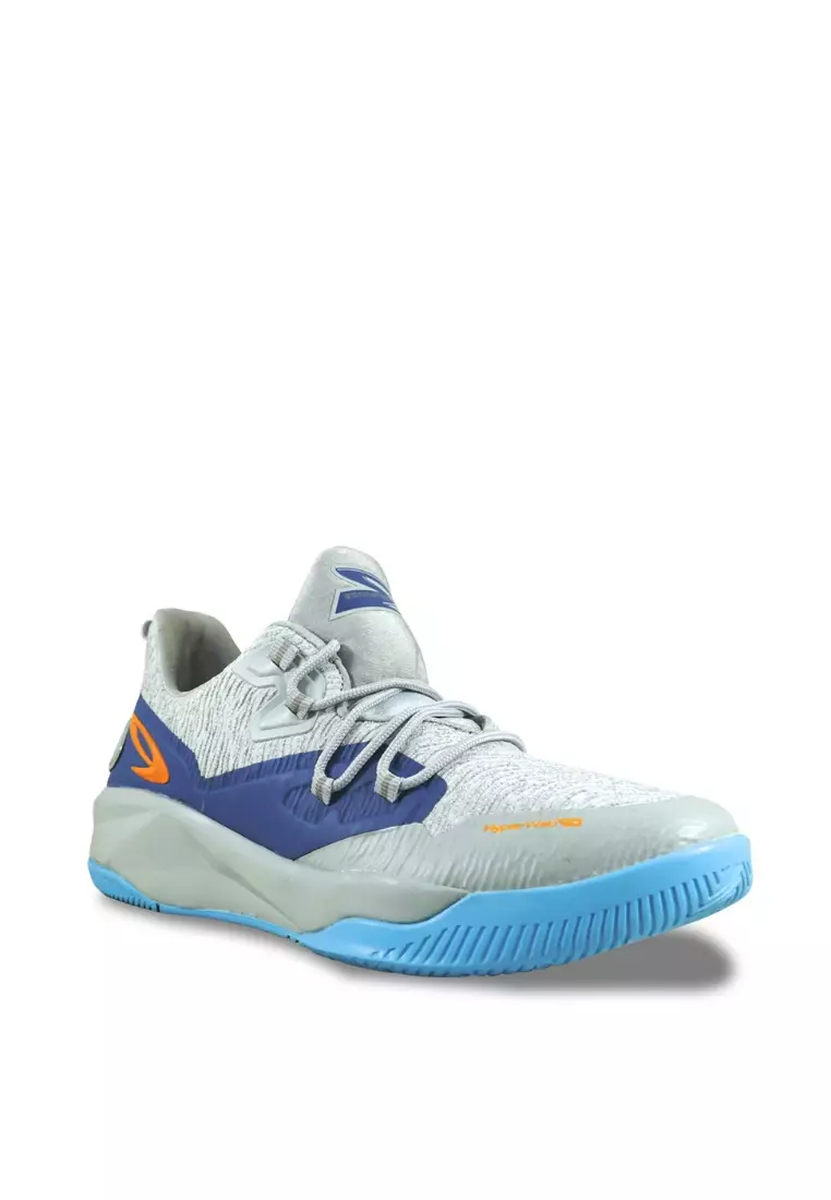 910 Nineten Nakami Torch Sepatu Training-Abu-Md/Biru/Oranye
