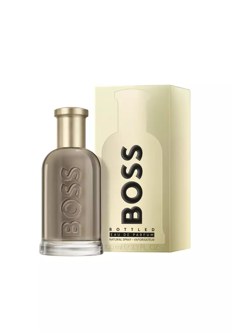 BOSS Bottled Eau de Parfum for Men 100ml - Apple, Cardamom, Vetiver - Woody Spicy EDP Perfume - EDP For Men